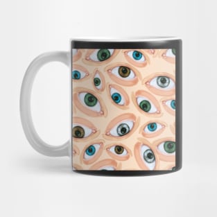 pattern of eyes Mug